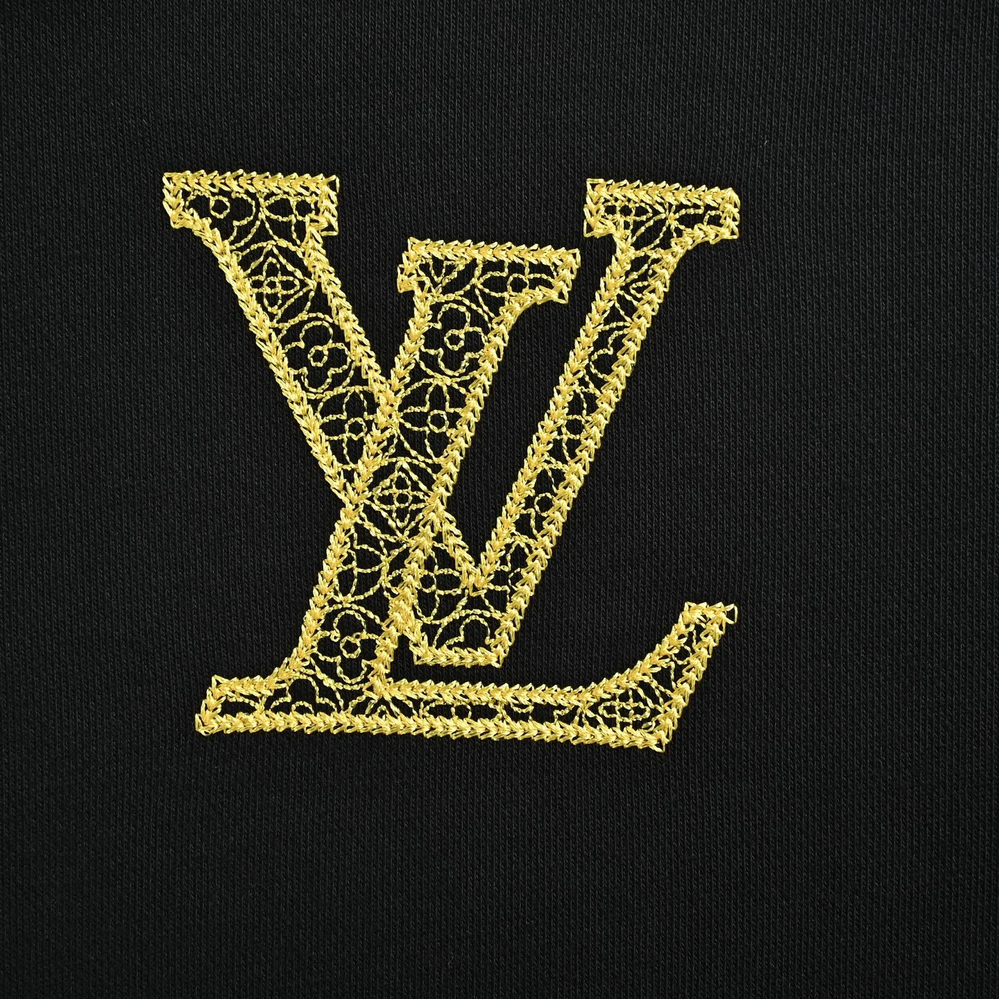 Louis Vuitton/Louis Vuitton Tatami Embroidered Logo Hooded Sweatshirt